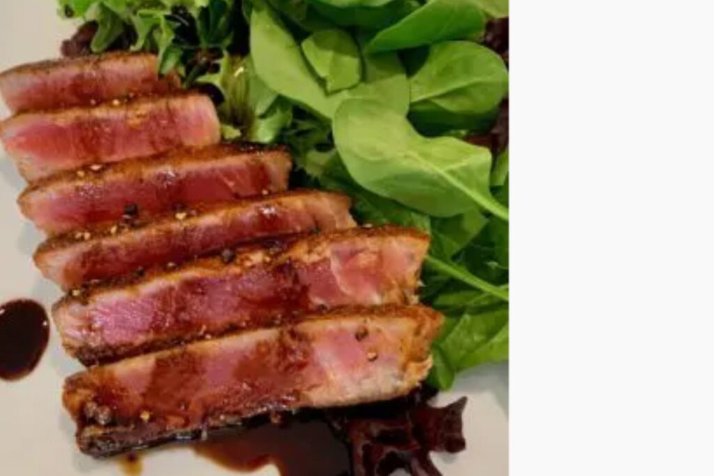 Balsamic tuna Steaks - Catering - Menu Item - Caterie - Erie Catering