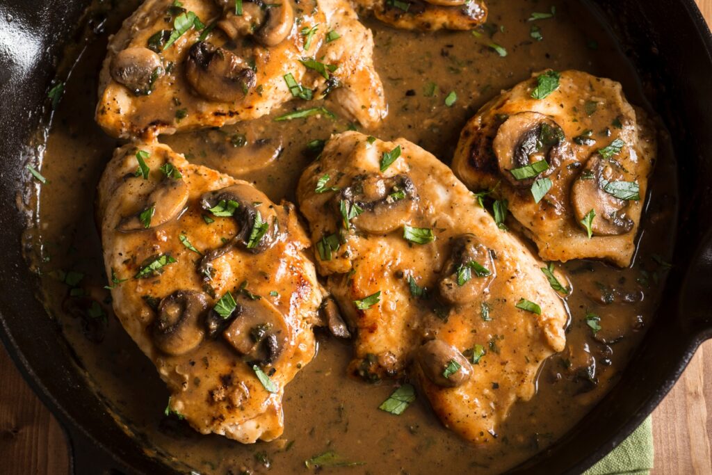 Chicken Marsala - Catering - Menu Item - Caterie - Erie Catering
