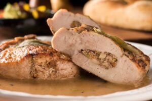 Stuffed Pork Chops - Catering - Premium Menu - Caterie - Erie Catering