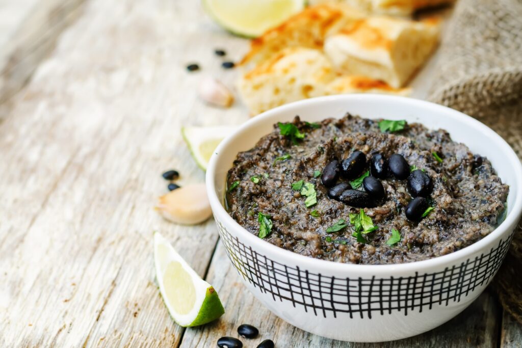 Black Bean Hummus - Appetizers - CatErie - Erie Catering