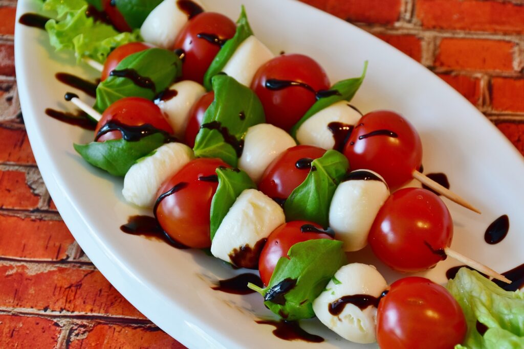 Caprese Skewers - Appetizers - CatErie - Erie Catering