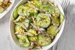 Cucumber Salad - Catering Menu Item - Side Dish - Erie Catering