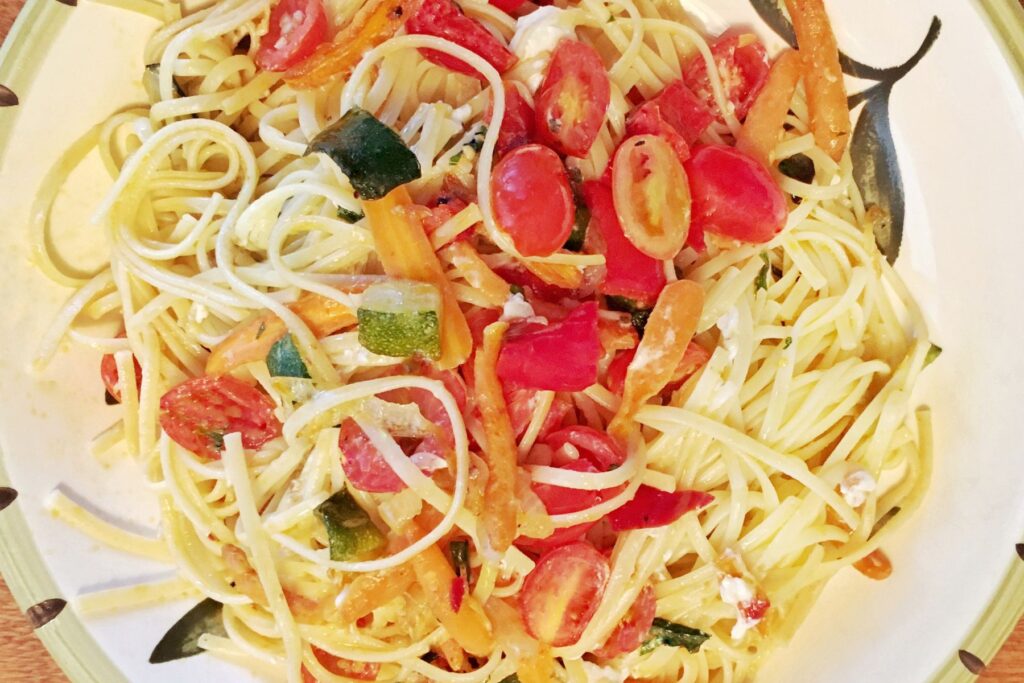 Fettuccine with roasted vegetables - Catering - Menu Item - CatErie - Erie Catering