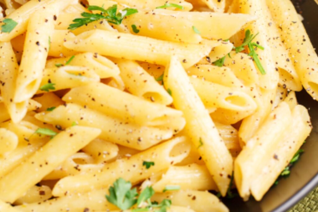 Pasta in Herbed Butter Sauce - Catering Menu Item - Side Dish - Erie Catering